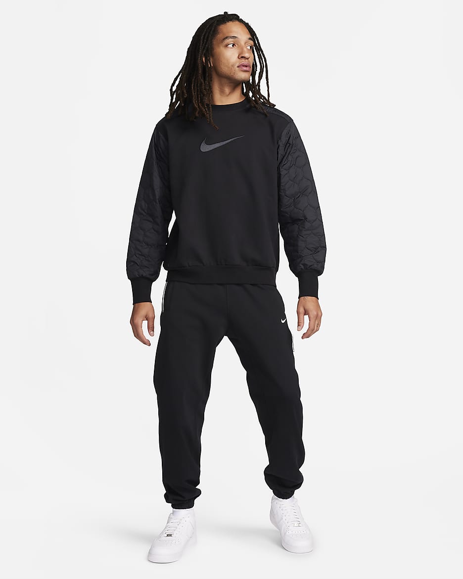 Nike good Standard Issue Men's Basketball Crew Sweatshirt